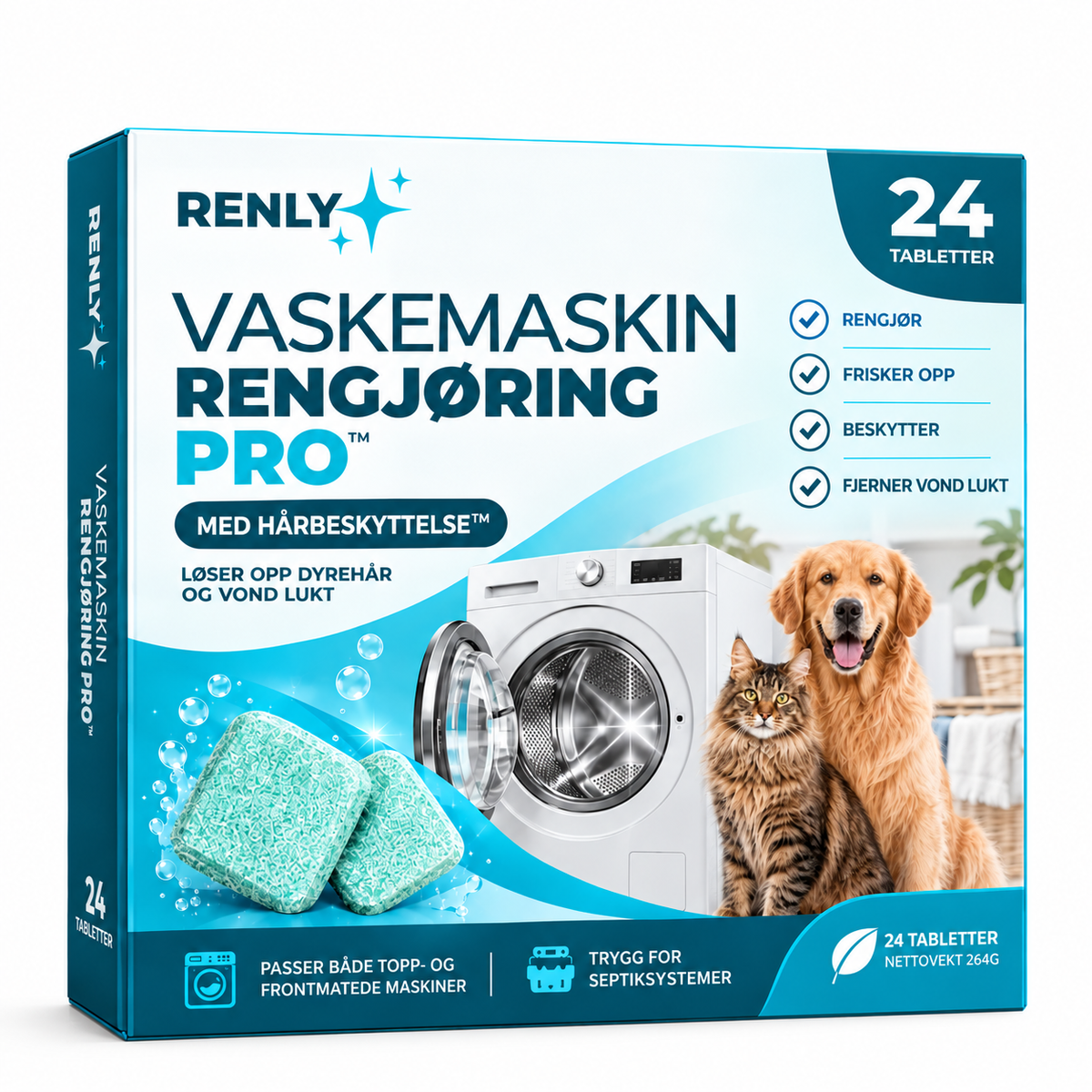 Renly Pro, forpakning med 24 tabletter